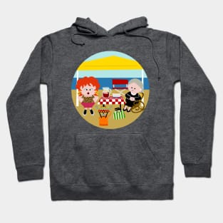 Spanish Family On The Beach Hoodie